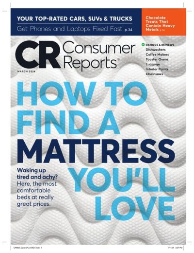 消费者报告 Consumer Reports – 美国版 – 202403